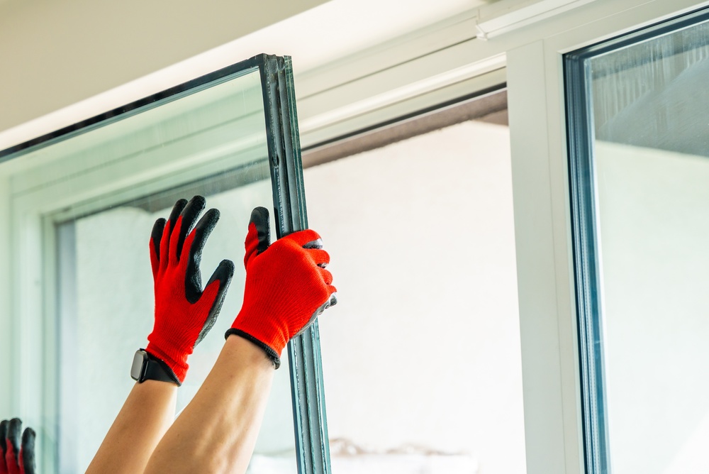 Can You Replace Broken Window Glass Without Replacing the Frame - window and door repair in new orleans - one man and a tool box